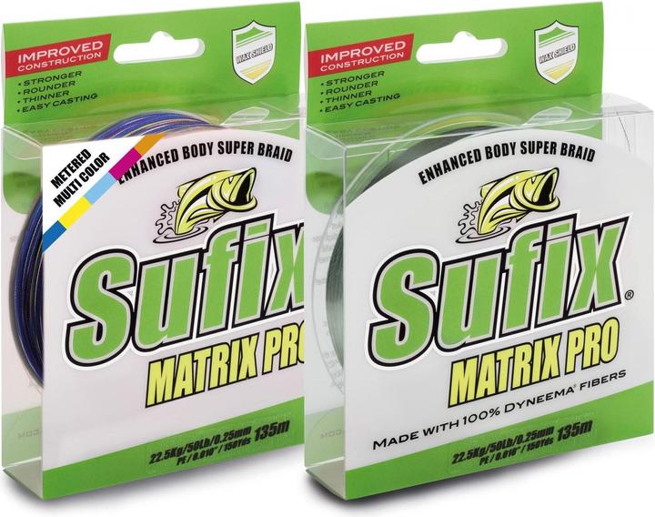 Sufix Matrix Pro – 135m (0.25 mm)