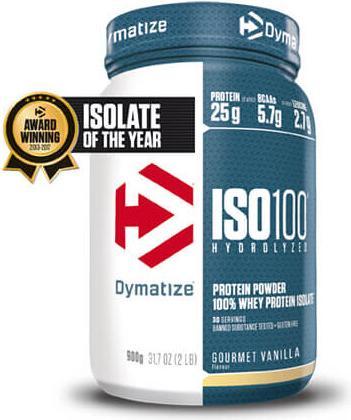 Produktbild Dymatize ISO 100 Hydrolyzed (Vanille, 1 Stk., 932 g)