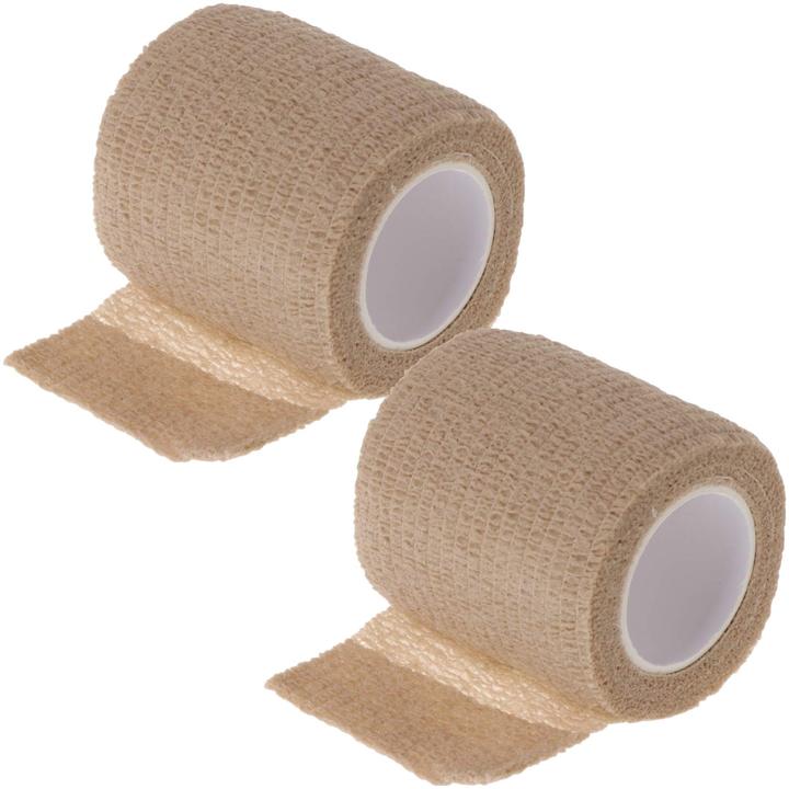 ASMI 2 Stück selbsthaftender elastischer Pflasterverband (2 x)