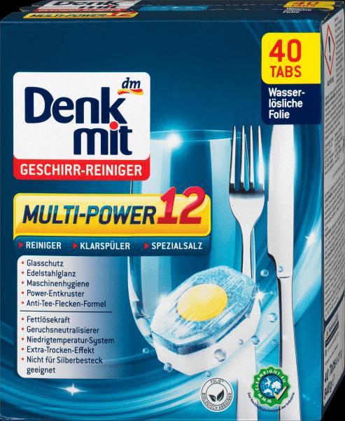 Actual product image dm Denkmit Multi-Power 12 (Tabs, 40 Washing cycles)