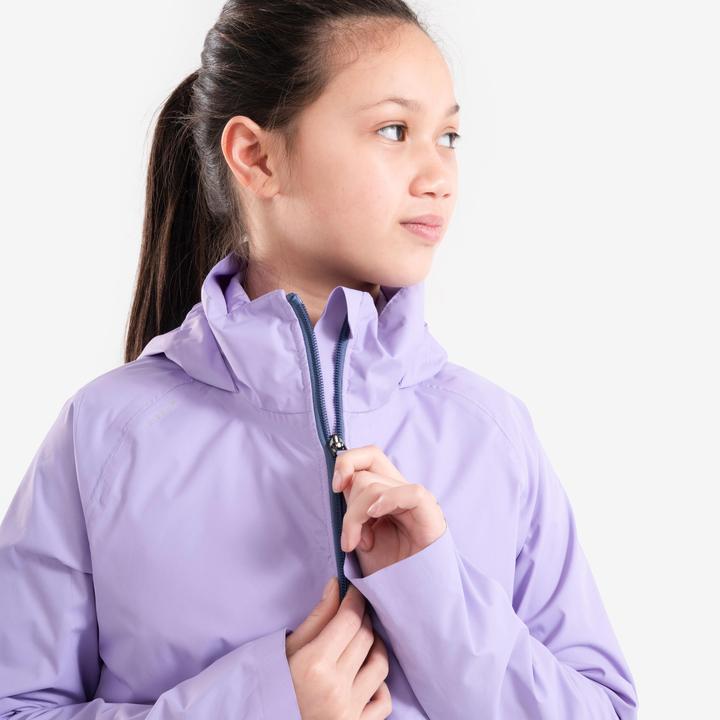 Produktbild Kiprun Laufjacke Kinder 3-in-1 wasserdicht herausnehmbare Innenjacke - lila (122)