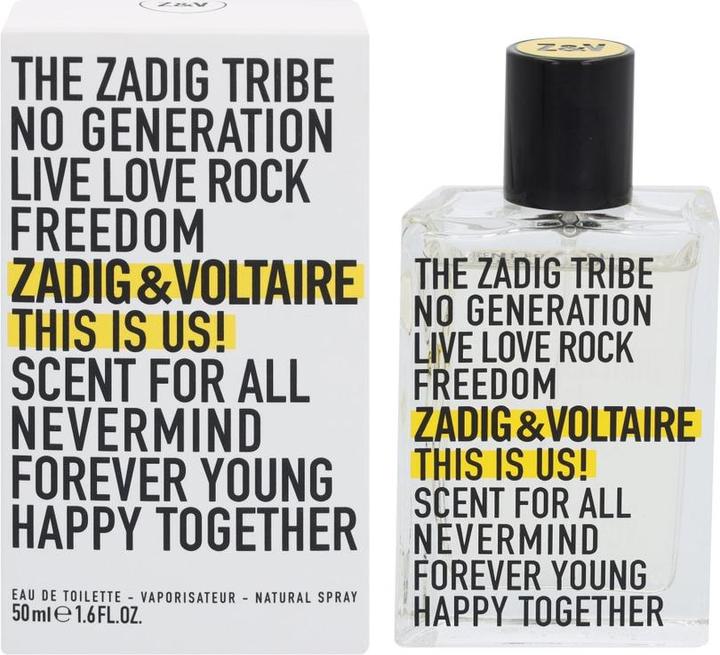 Actual product image Zadig & Voltaire This is Us! - Eau de Toilette (Eau de toilette, 50 ml)