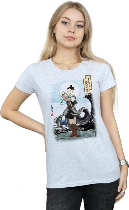 Immagine prodotto Star Wars The Last Jedi Japanese Rey Maglietta Donna (S)