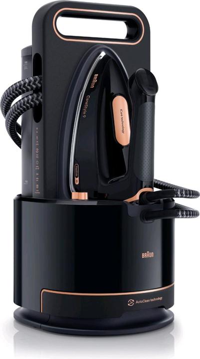 Braun BRA IS9090BK Stazione di stiratura a vapore (2700 W, 750 g/min)