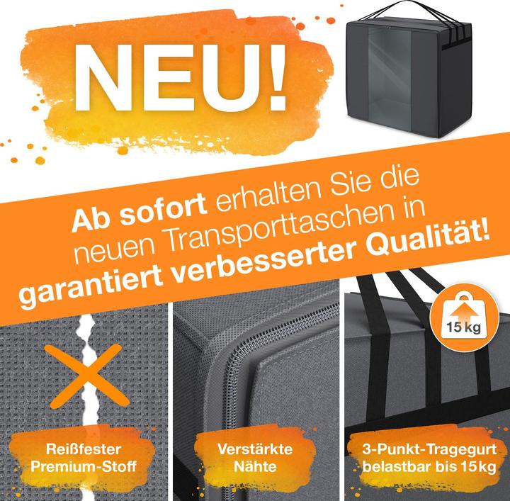 Actual product image Aktivshop Transporttasche für Klappmatratze (90 x 67 x 45 cm)