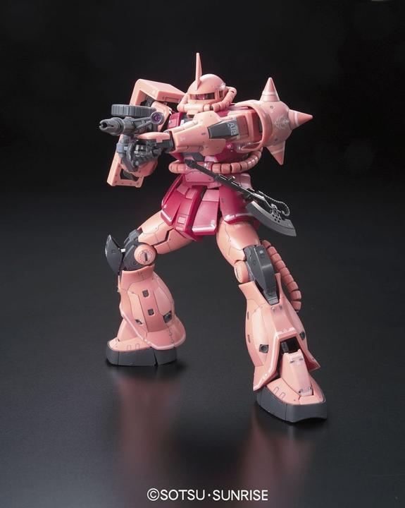 Actual product image Bandai RG Zaku II Char
