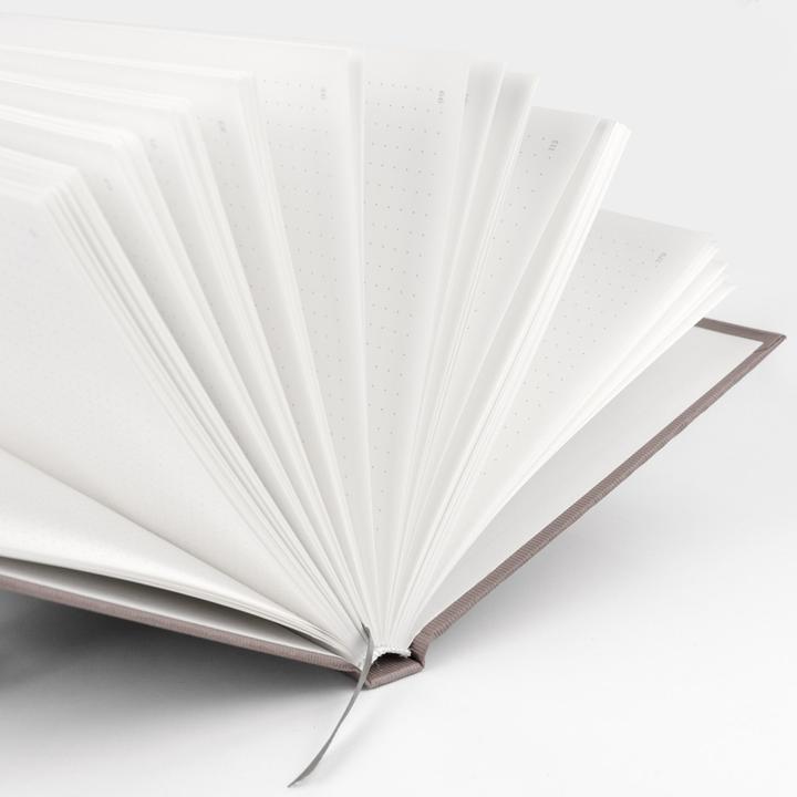 Produktbild Rössler Notizbuch Soho taupe (A5, Speziallineatur)