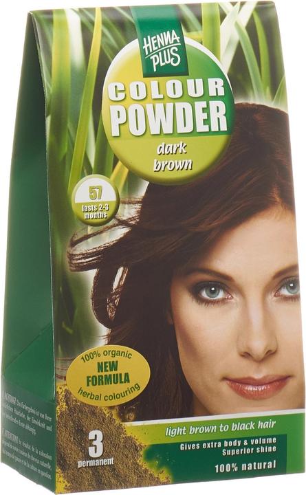 Produktbild Hennaplus Colour Powder (57 Dunkelbraun)