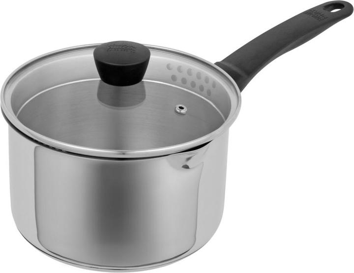 Produktbild Kuhn Rikon CLASSIC PLUS Stielkasserolle 2.7 L · Ø 18 cm (18 cm, Stielkasserolle, Edelstahl)