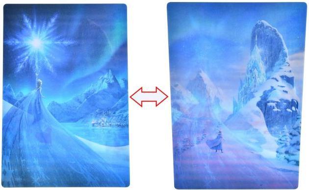 Produktbild Disney Anna & Elsa Eisburg Lenticular Postkarte (1 Stk.)