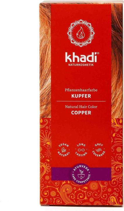 Image du produit Khadi Couleur de cheveux aux herbes (Cuivre)