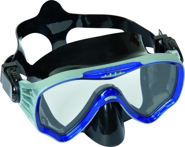 Actual product image Bestway Submira Dive Mask, Adults, Full face mask, Freediving, Tempered glass, Black, Blue, Red, 14