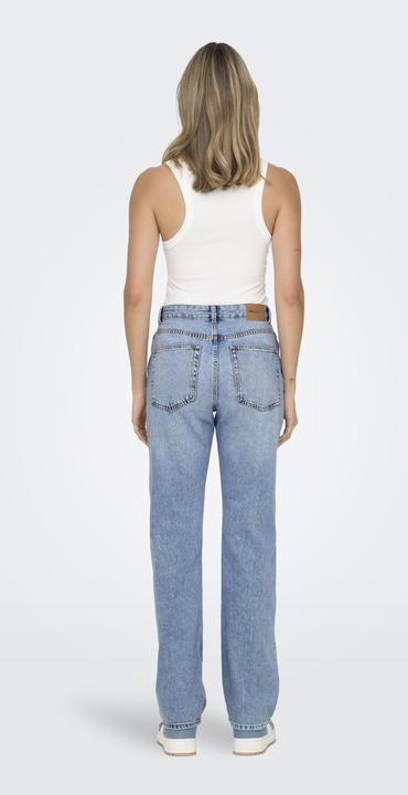 Immagine prodotto Only ONLBILLIE Jeans a vita alta e taglio dritto Jeans dalla vestibilità dritta (W27/L32)