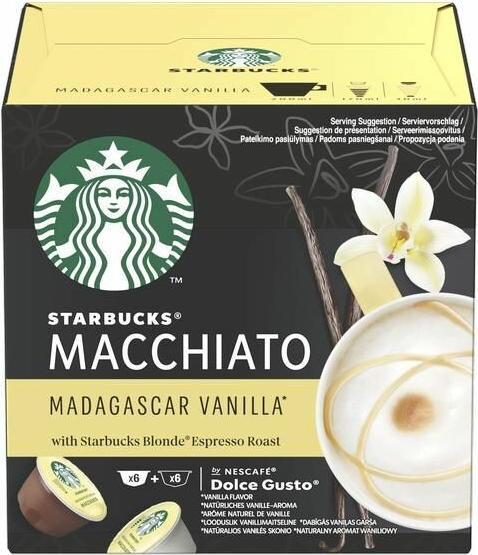 Produktbild Starbucks Vanilla Macchiato by Nescafé Dolce Gusto (6 x Port.)
