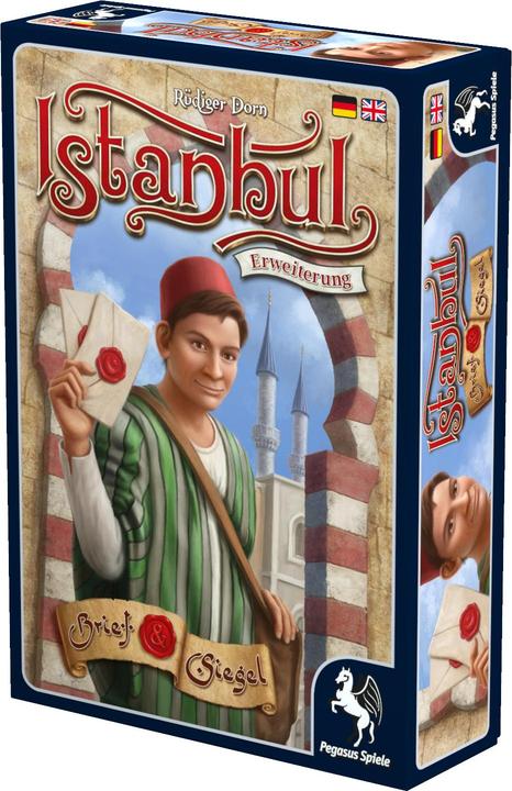 Produktbild Pegasus Istanbul Brief und Siegel, d Erweiterung, ab 10 Jahren, das Grundspiel wird benötigt (Deutsch, Englisch)