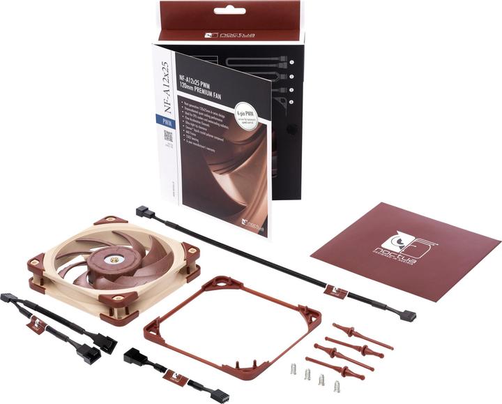 Image du produit Noctua NF-A12x25 PWM (120 mm, 1 x)