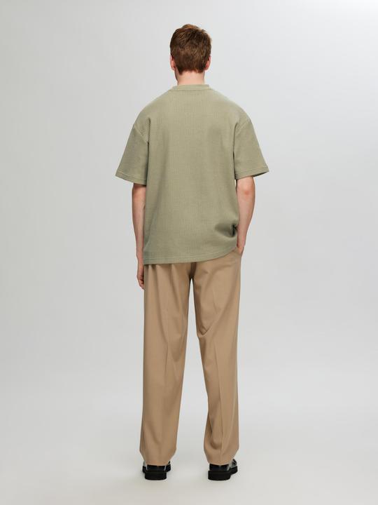 Immagine prodotto Selected Homme Relaxed Fit Waffelmuster T-Shirt (XL)