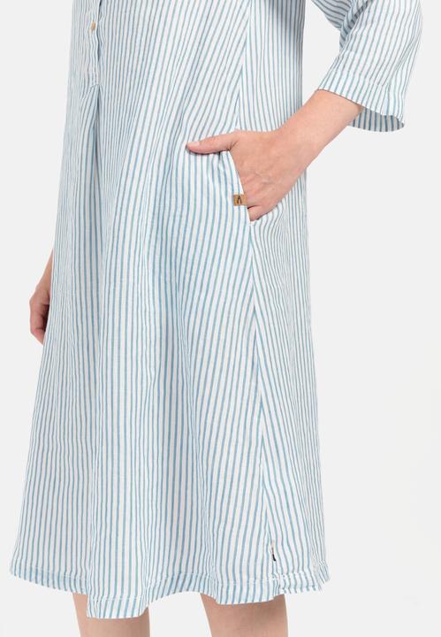 Produktbild Camel Active Schlupfkleid mit Stehkragen aus Leinenmix (S)