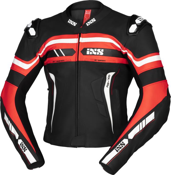 Immagine prodotto iXS Sport LD Combi RS-700 2pc nero-rosso-bianco 48H (Uomini, 48)