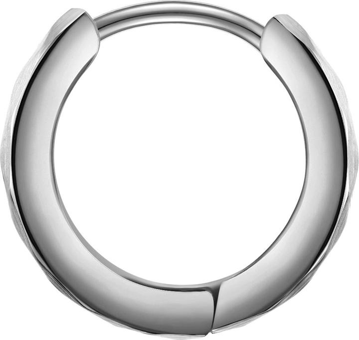 Produktbild True Rebels Herren Creolen - 36814 (Edelstahl)