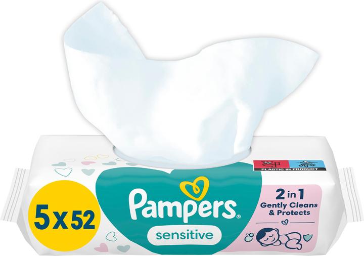 Pampers Sensitive (260 Piece)