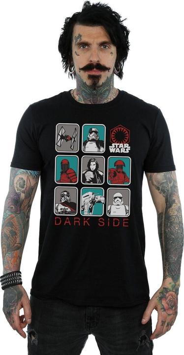 Immagine prodotto Star Wars The Last Jedi Dark Side Multi Character Maglietta Uomo (L)