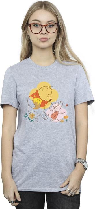 Immagine prodotto Disney Winnie The Pooh Piglet Maglietta Ampia Donna (3XL)