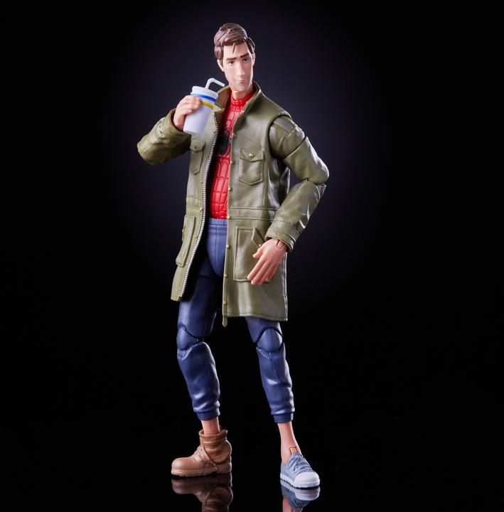 Actual product image Hasbro Marvel Legends Series Spider-Man: A New Universe Peter B. Parker