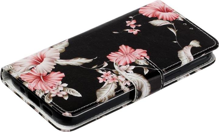 Actual product image Ueli Express iPhone 13 Mini Book Case Case with Card Holder Retro Flowers (Apple iPhone 13 mini)