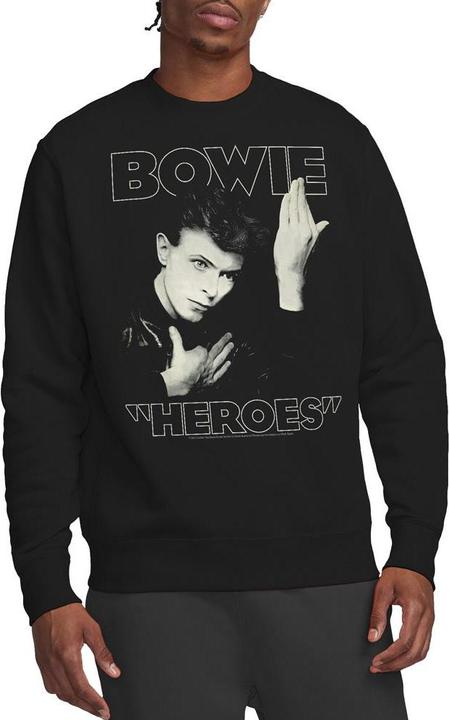 David Bowie Heroes Cover Sweatshirt