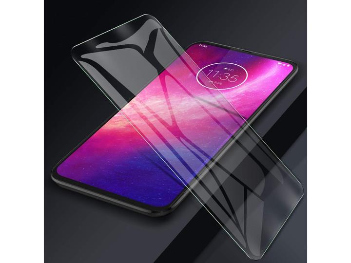 Actual product image Screenguard Motorola One Hyper Protective Glass Film Case Friendly Design (1 Piece, Motorola One Hyper)
