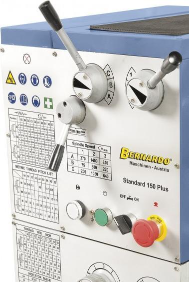 Produktbild Bernardo Cantina Bernardo - Leit- und Zugspindeldrehmaschine Standard 150 Plus