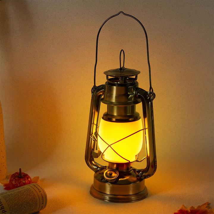 Actual product image Casativo LED-Sturmlaterne mit authentischer Flammenoptik (Ø 15 x 25 cm, 1 x)