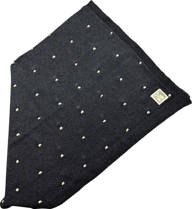 Produktbild Kaiser Babydecke Knots dark grey/knot natural 80 x 100 cm (80 x 100 cm)
