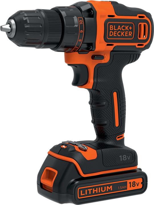 Black & Decker BDCDD186 Without key (Rechargeable battery operated)