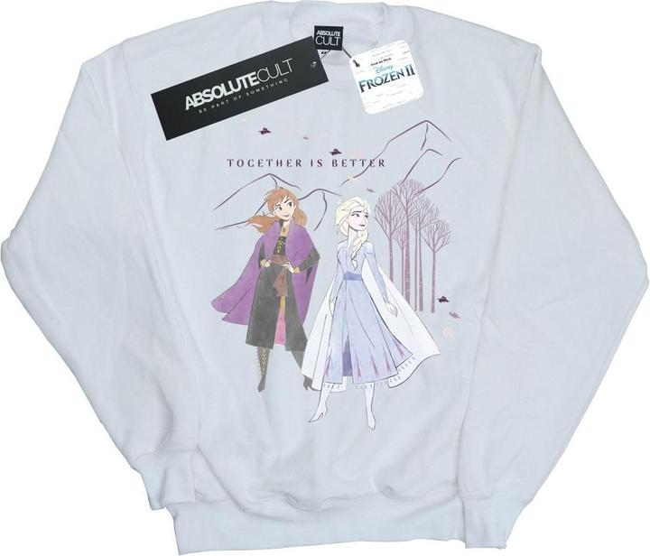 Produktbild Disney Frozen 2 Elsa Anna Better Together Sweatshirt Mädchen (140, 146)