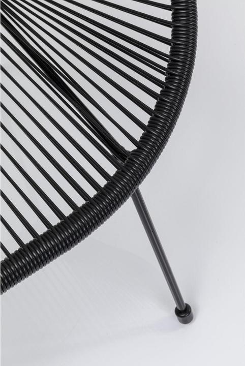 Actual product image Kare Design Bench Acapulco Black (121 cm)