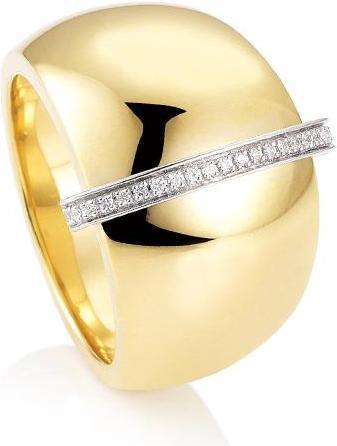 Produktbild Breuning RING - BRILL. 0,105 Ct. H/si (50, 750/18 K Gold)