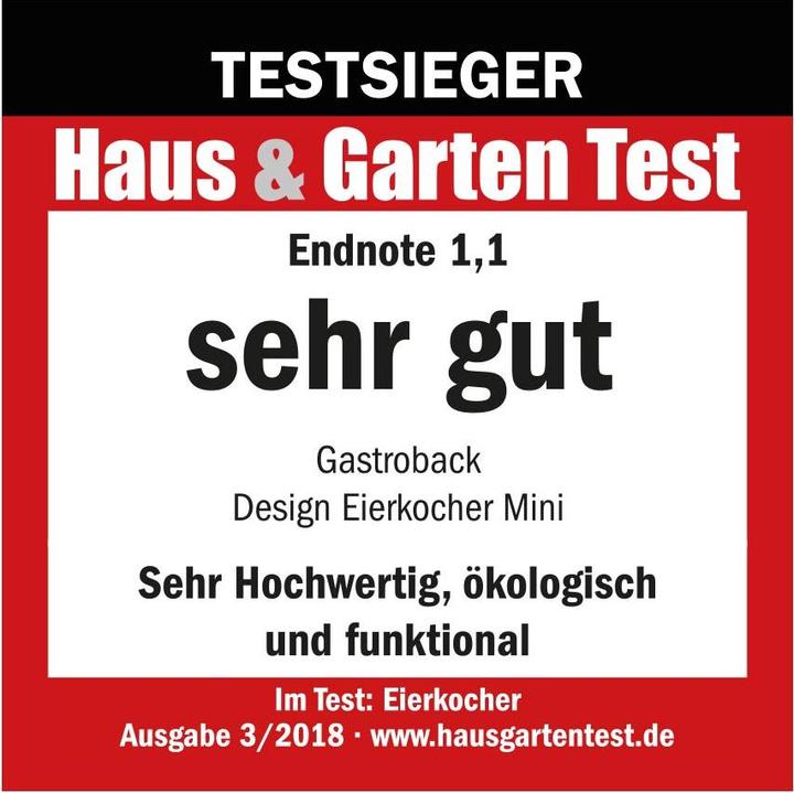Actual product image Gastroback Design Mini (EU plug)