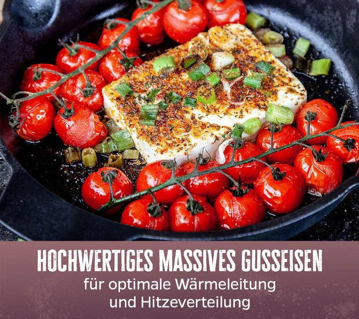 Actual product image Grillfürst Cast iron pan with handle Ø 20 cm