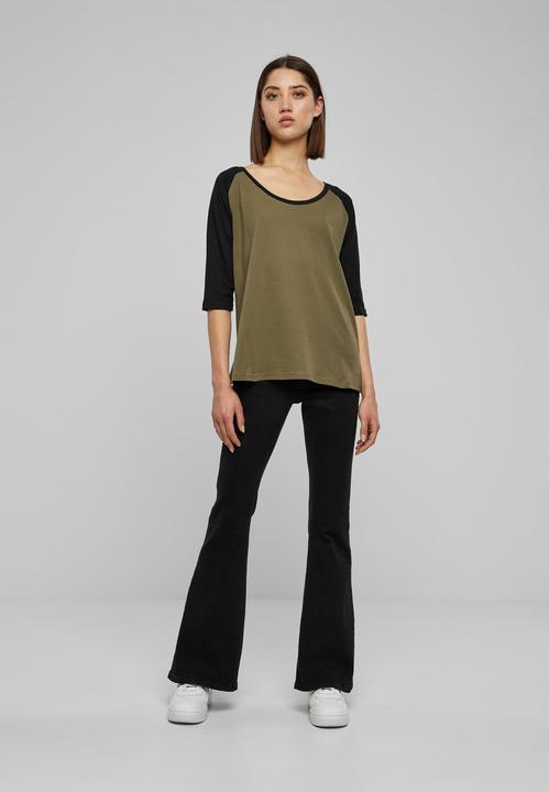 Produktbild Urban Classics Ladies 3/4 Contrast Raglan Tee (L)