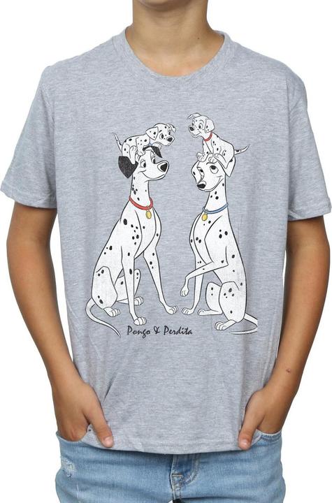Image du produit Disney - T-shirt DALMATIANS CLASSIC PONGO AND PERDITA - Garçon (116)