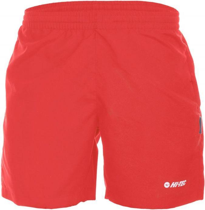 Actual product image Hi-Tec Matte JR Red 146 shorts (146)
