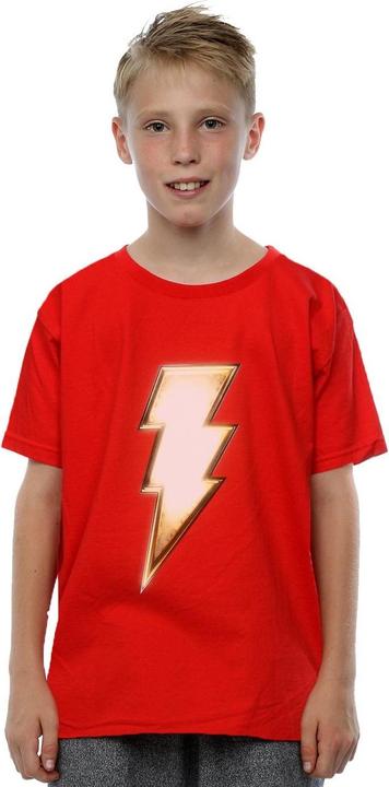 Immagine prodotto Shazam Bolt Logo Maglietta Ragazzi (140, 146)