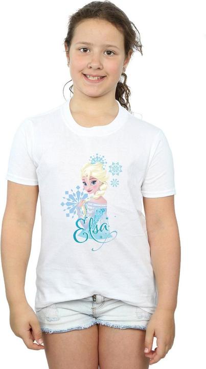 Immagine prodotto Disney Frozen Elsa Snowflakes Maglietta Ragazze (128)