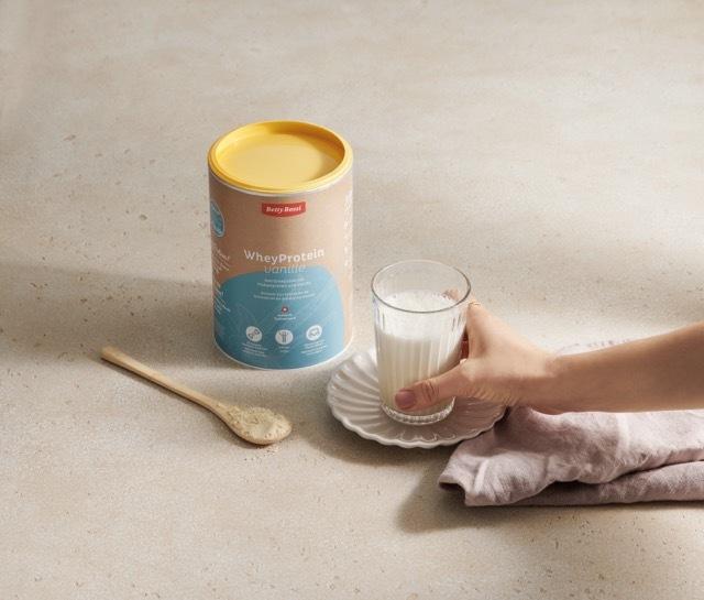Immagine prodotto Betty Bossi Food WheyProtein vaniglia, 600g, set da 2 (2 Pezzo/i, 600 g)