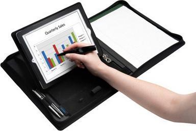 Produktbild Kensington Folio Trio Arbeitsmappe für iPad - Schwarz (iPad)
