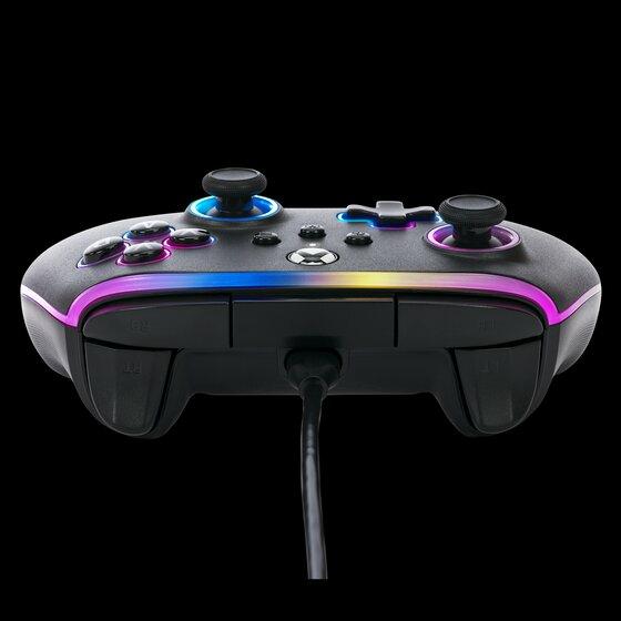 Image du produit PowerA Contrôleur XB Advantage wired Lumectra black (Xbox Series X, Xbox Series S)