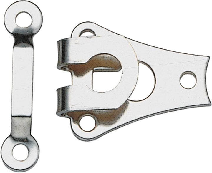 Immagine prodotto Prym Ganci per pantaloni o gonne + stecche, argento 9 mm, scheda 2 pezzi.