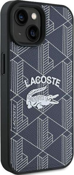 Produktbild Lacoste LCHMP15SPIGV iPhone 15 / 14 / 13 6.1" granatowy/navy hardcase Monogram Vintage Logo MagSafe (Apple iPhone 15)